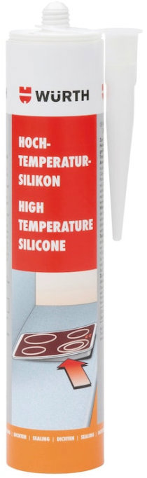 Würth Vysokoteplotní silikon červenohnědý 310 ml