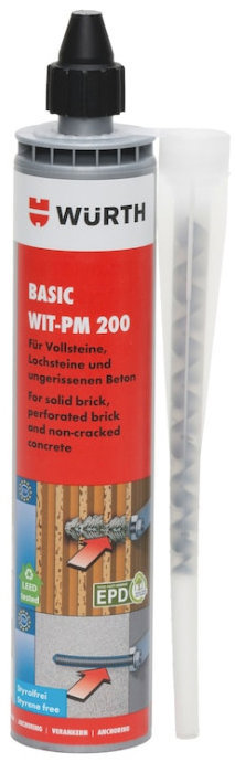 Würth Chemická injekčná malta Basic WIT-PM 200 ml