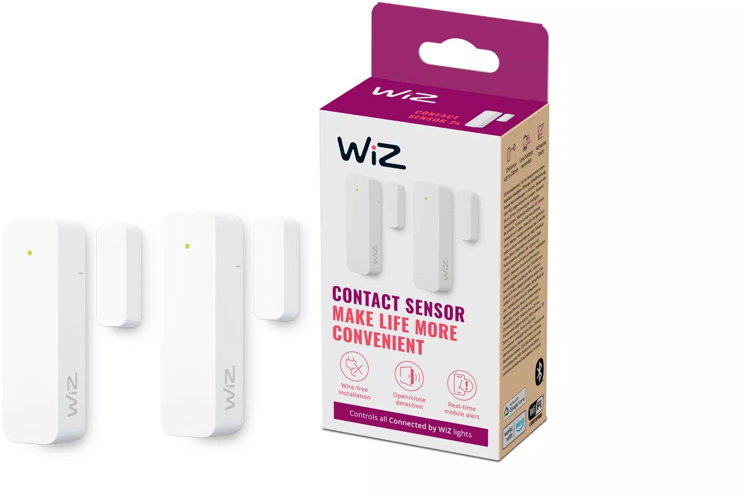 WiZ Contact sensor 2-pack
