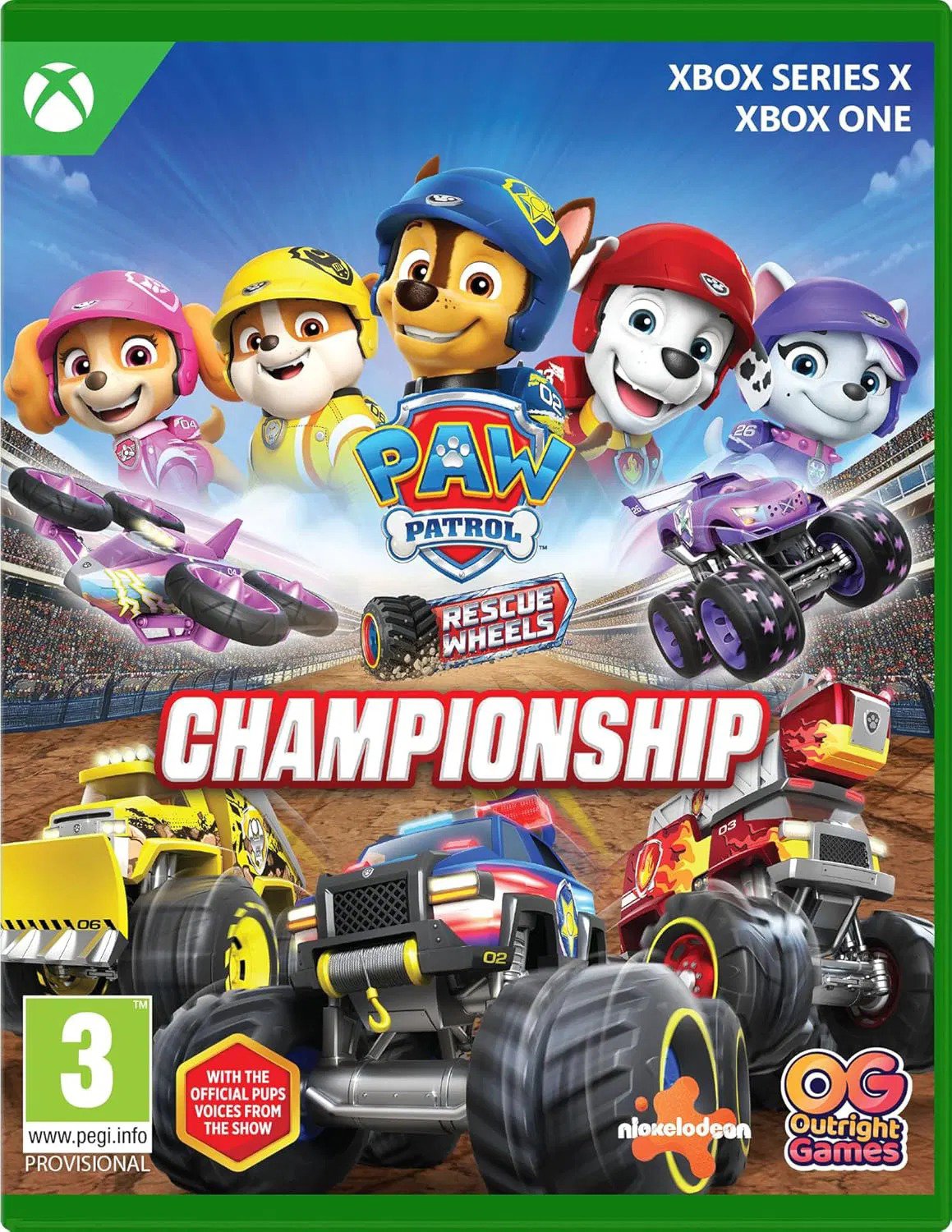 Paw Patrol Rescue Wheels: Championship – Xbox Series X
