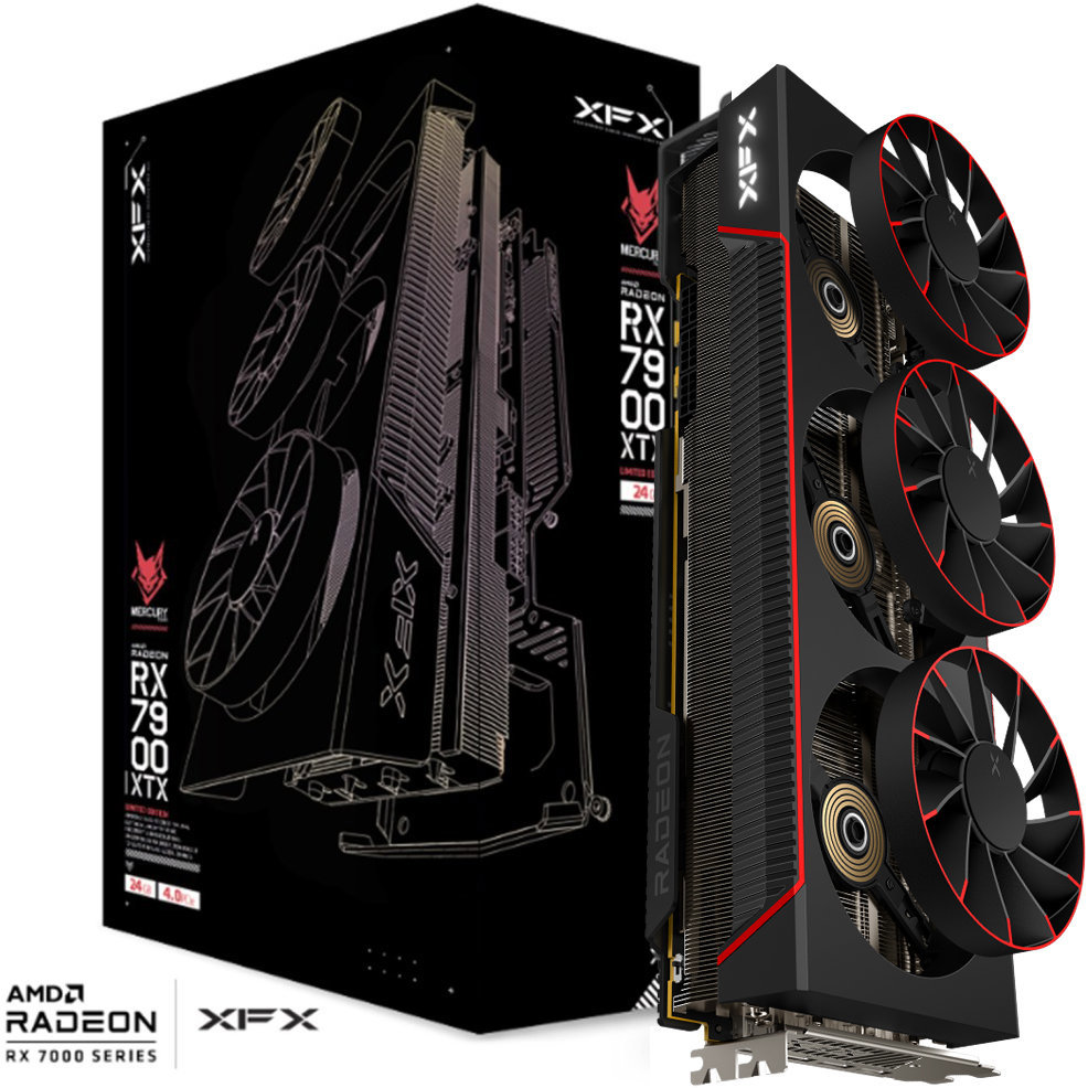 XFX Mercury AMD Radeon RX 7900 XTX Magnetic Air