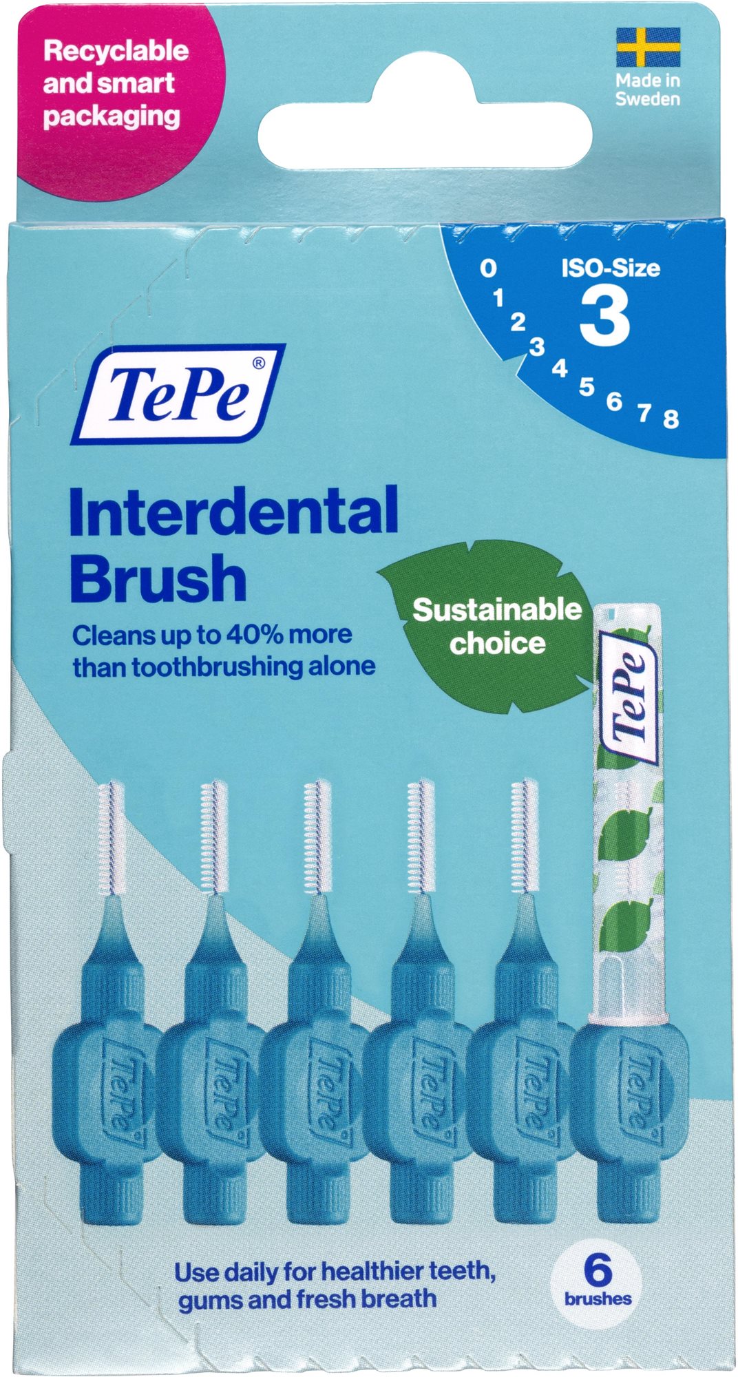TEPE MK Originál 0,6 mm modré 6 ks