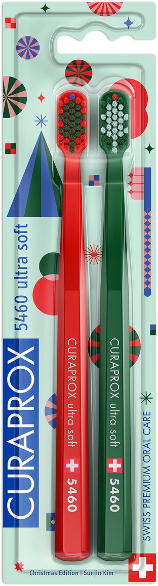CURAPROX CS 5460 Vianočná edícia, 2 ks