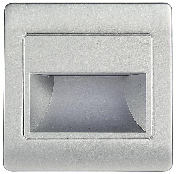 LED Schodiskové svietidlo so senzorom STEP LIGHT NeT LED/1,5 W/230 V Strieborná