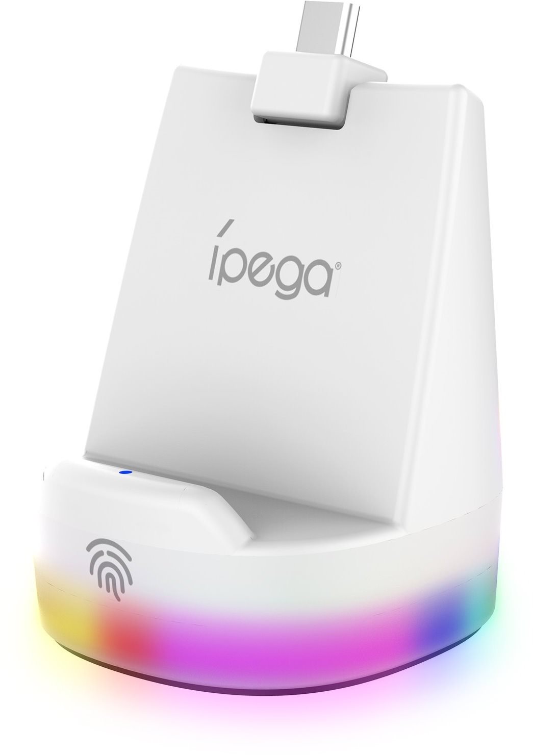 iPega P5P25 Mini Magnetický Nabíjací Stojan na Playstation Portal Remote Player White