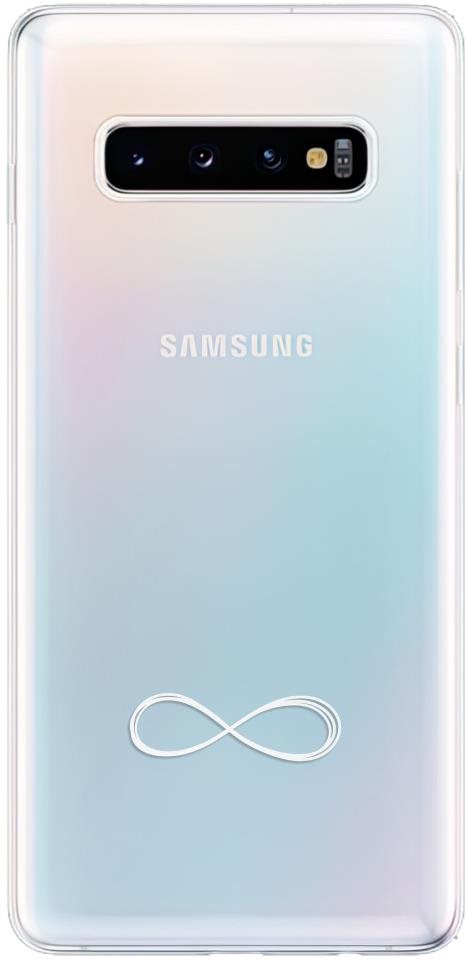 iSaprio číre puzdro – Infinity – Samsung Galaxy S10+