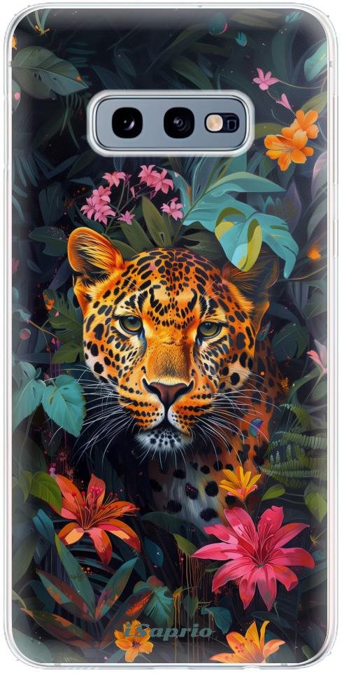 iSaprio Flower Jaguar - Samsung Galaxy S10e