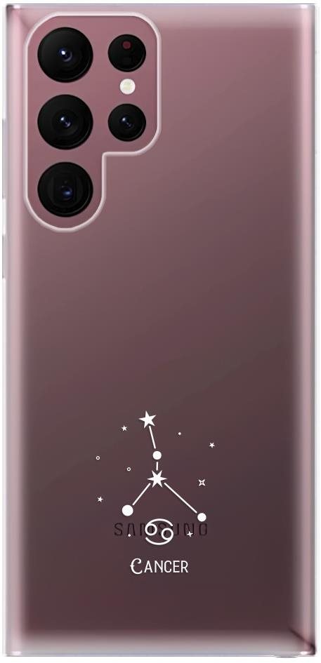 iSaprio číre puzdro - Rak - Samsung Galaxy S22 Ultra 5G