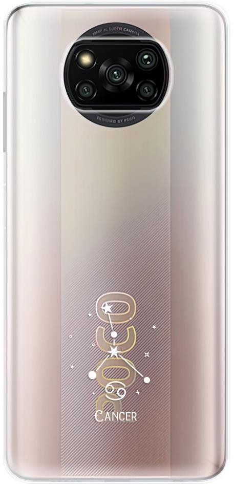 iSaprio číre puzdro - Rak - Xiaomi Poco X3 Pro / X3 NFC