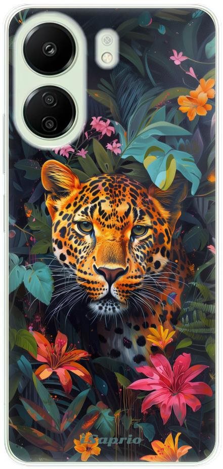 iSaprio Flower Jaguar - Xiaomi Redmi 13C