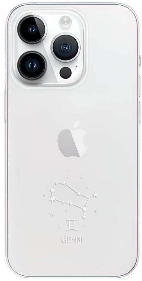 iSaprio číre puzdro - Blíženci - iPhone 15 Pro