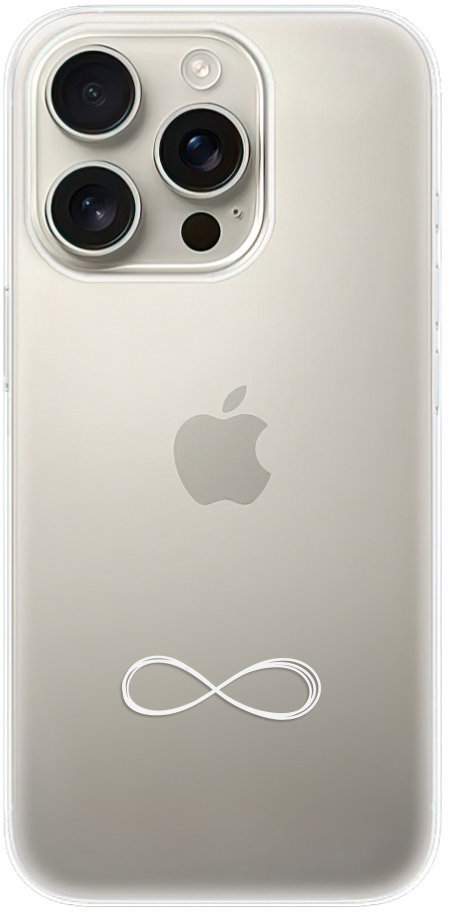 iSaprio Číre puzdro – Infinity na iPhone 16 Pro