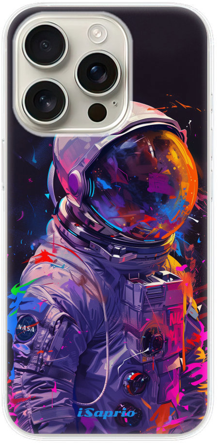 iSaprio Neon Astronaut na iPhone 16 Pro