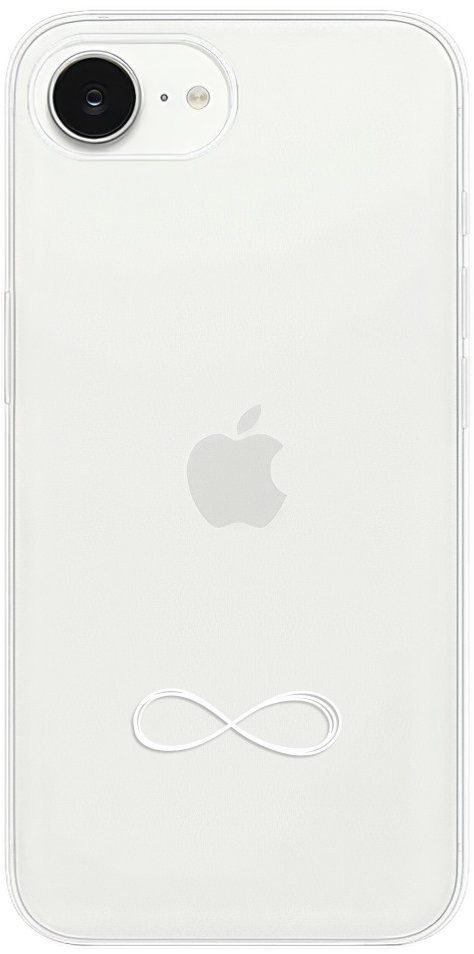 iSaprio Číre puzdro – Infinity na iPhone 16e