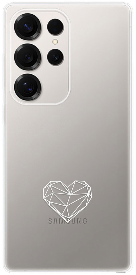 iSaprio Číre puzdro – Digital Love pre Samsung Galaxy S25 Ultra