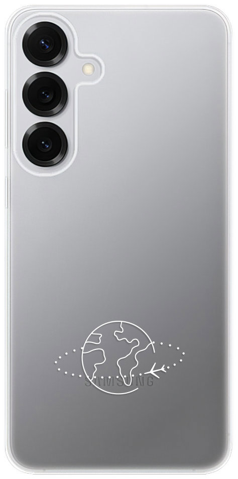 iSaprio Číre puzdro – Travel na Samsung Galaxy S25+