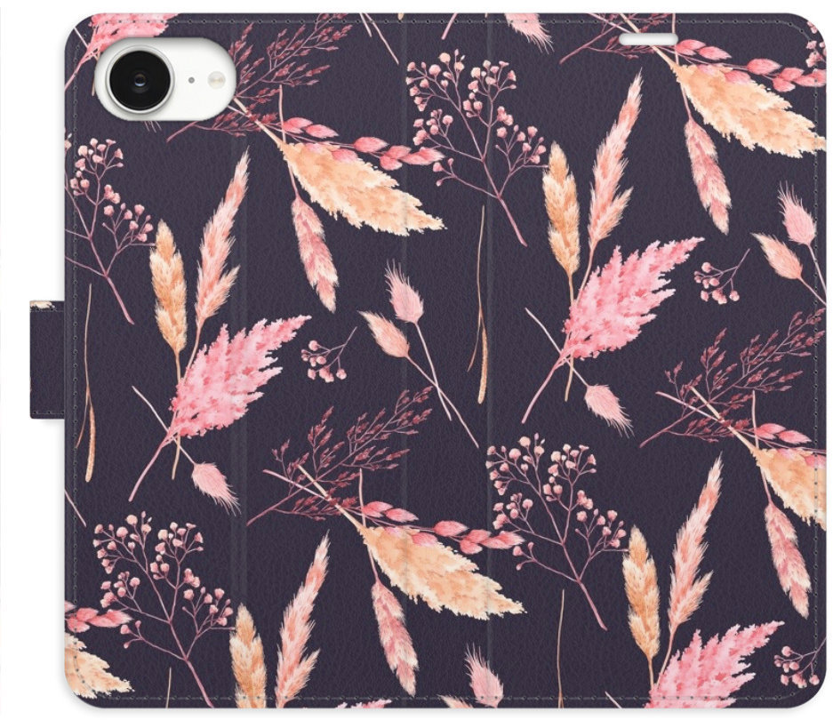 iSaprio Flip puzdro Ornamental Flowers 02 pre iPhone 16e
