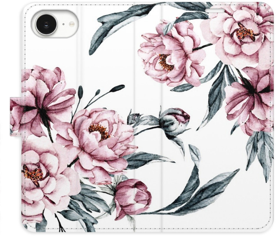 iSaprio Flip puzdro Pink Flowers pre iPhone 16e