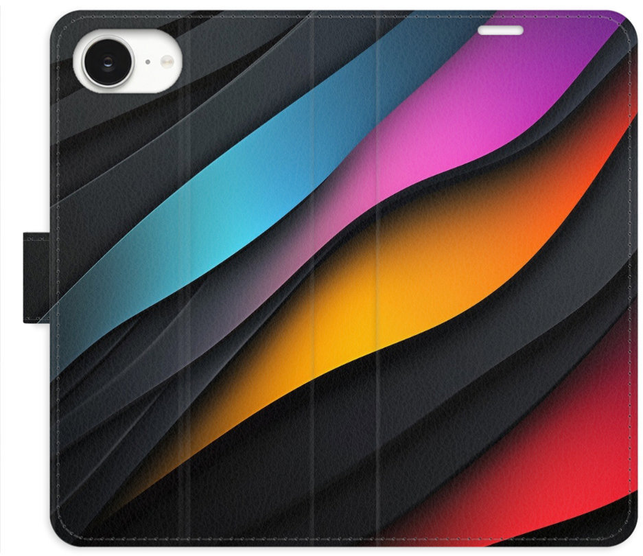 iSaprio Flip puzdro Color Waves pre iPhone 16e
