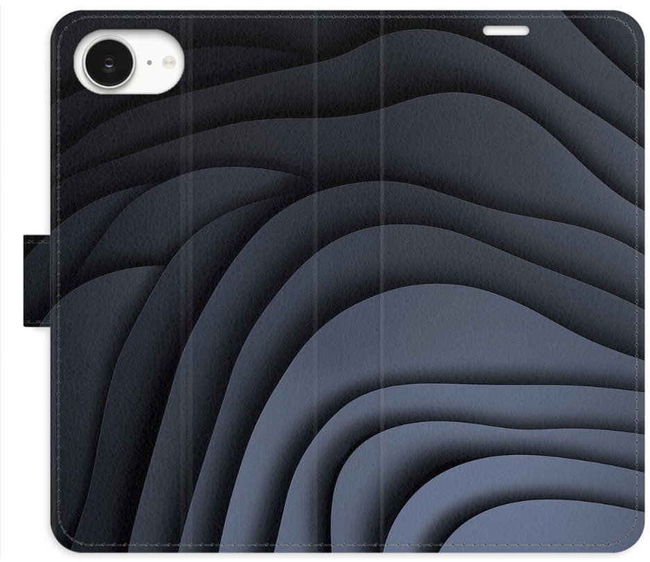 iSaprio Flip puzdro Dark Waves pre iPhone 16e