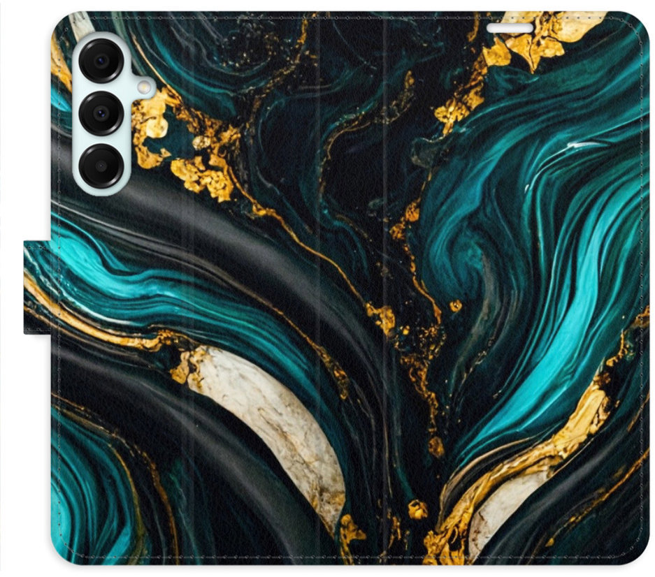 iSaprio Flip puzdro Dark Paint pre Samsung Galaxy A16 5G