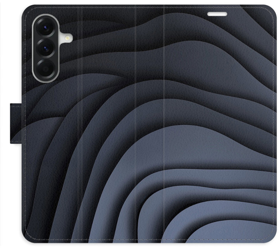 iSaprio Flip puzdro Dark Waves pre Samsung Galaxy A26