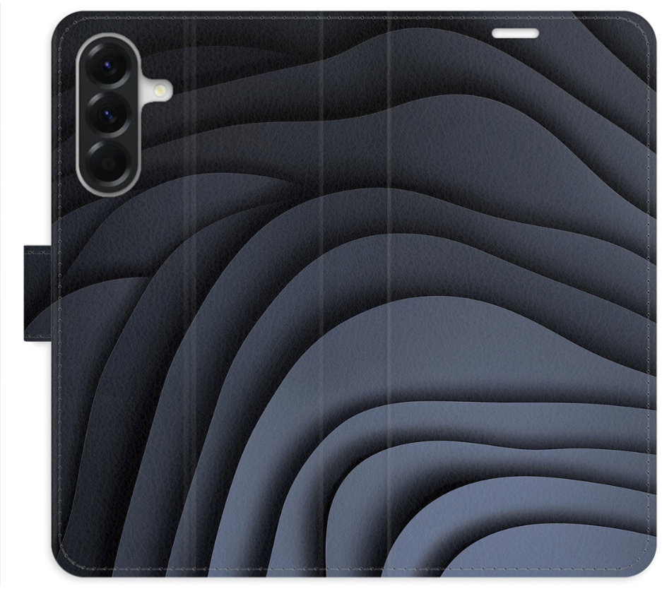 iSaprio Flip puzdro Dark Waves pre Samsung Galaxy A36