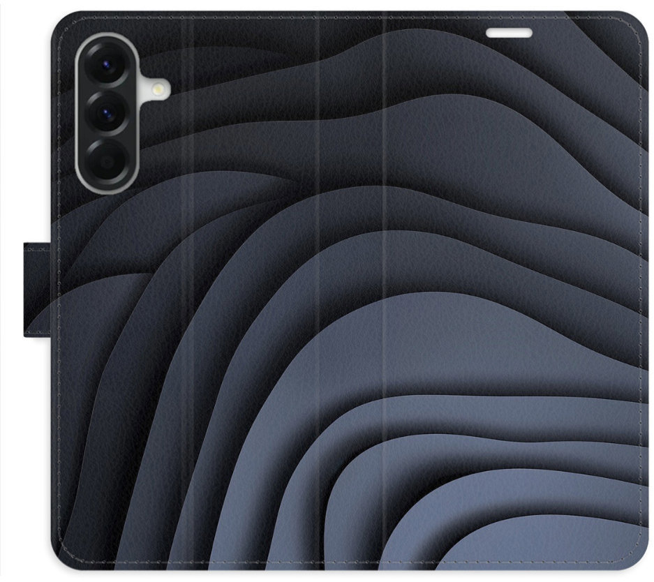iSaprio Flip puzdro Dark Waves pre Samsung Galaxy A56