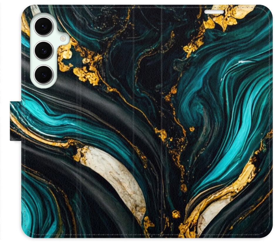iSaprio Flip puzdro Dark Paint pre Samsung Galaxy S24 FE