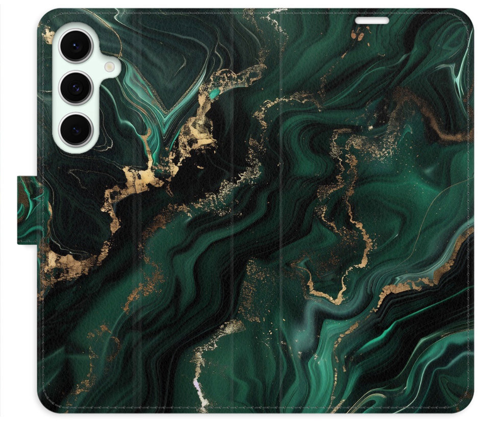 iSaprio Flip puzdro Emerald 02 pre Samsung Galaxy S24 FE