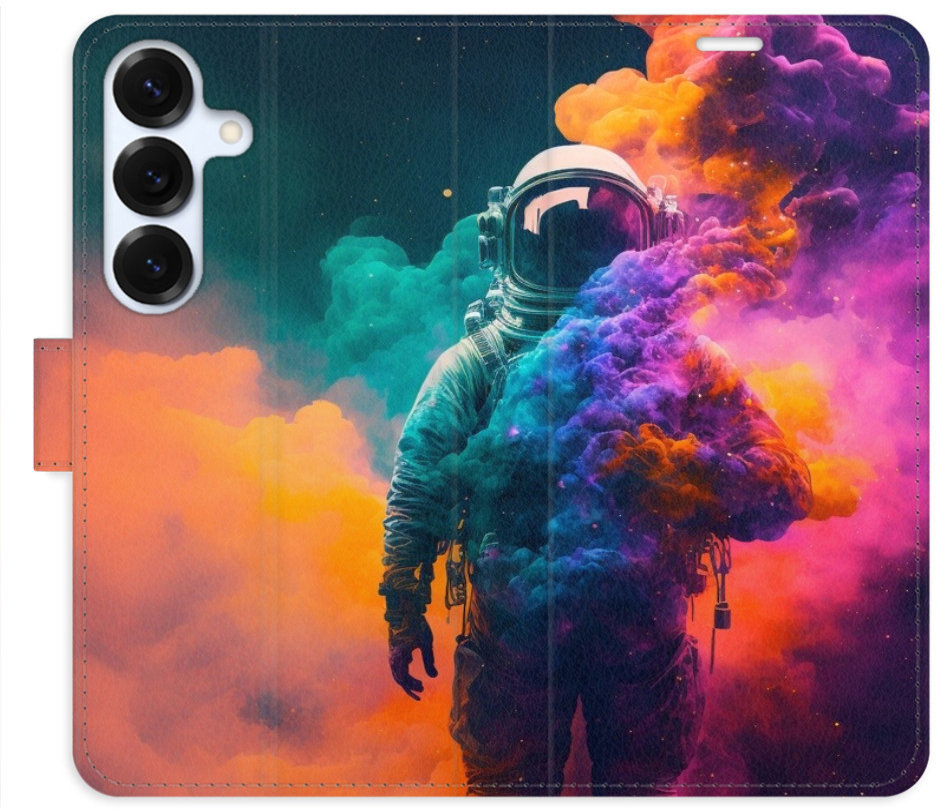 iSaprio Flip puzdro Astronaut in Colours 02 pre Samsung Galaxy S25