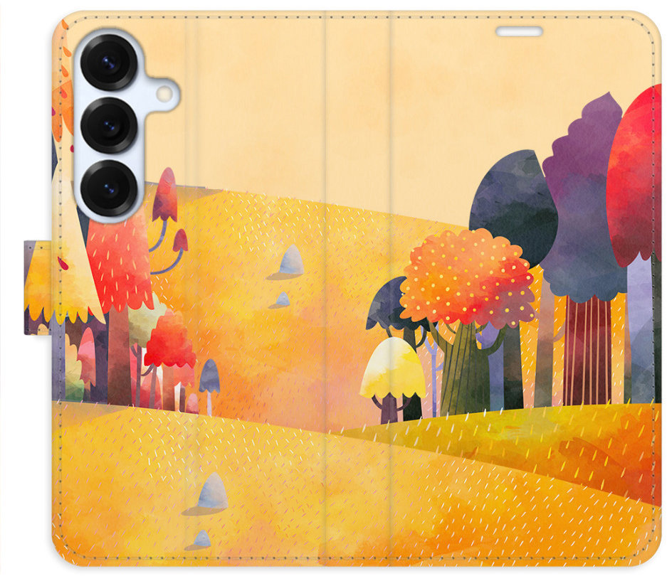 iSaprio Flip puzdro Autumn Forest pre Samsung Galaxy S25