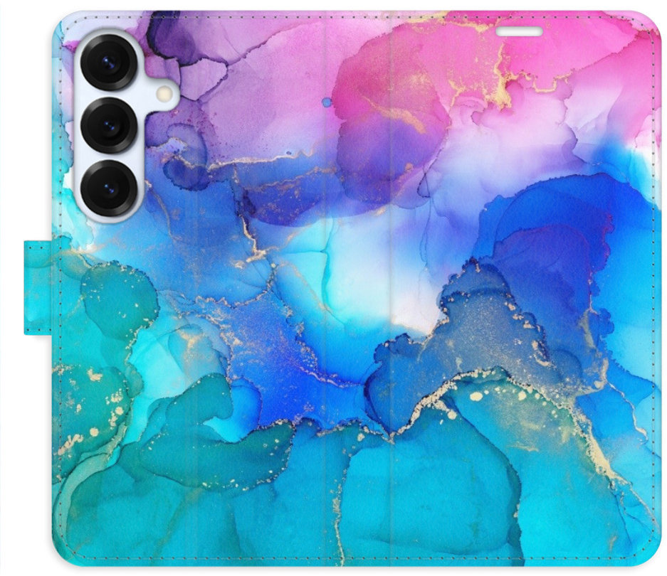 iSaprio Flip puzdro BluePink Paint pre Samsung Galaxy S25