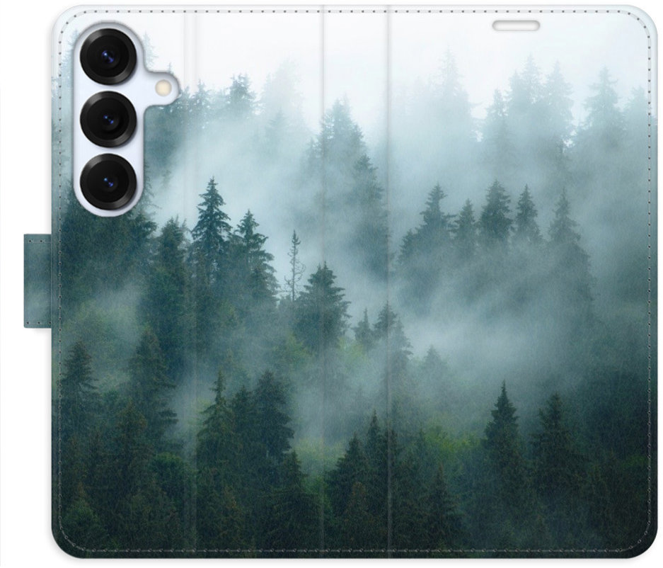 iSaprio Flip puzdro Dark Forest pre Samsung Galaxy S25