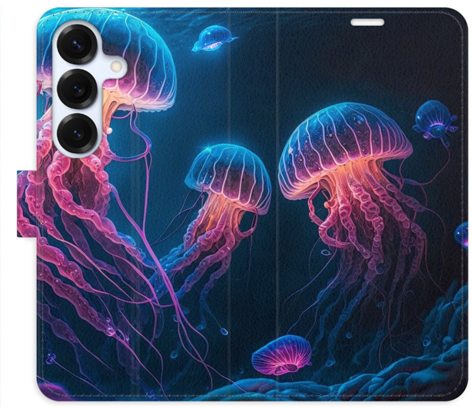 iSaprio Flip puzdro Jellyfish pre Samsung Galaxy S25