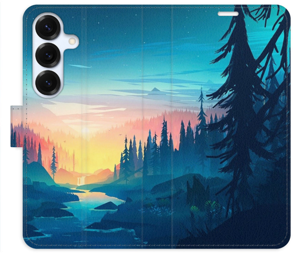 iSaprio Flip puzdro Magical Landscape pre Samsung Galaxy S25