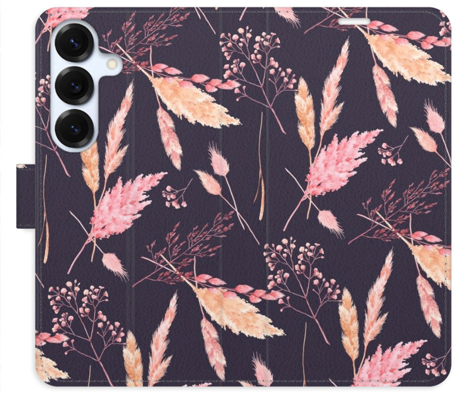 iSaprio Flip puzdro Ornamental Flowers 02 pre Samsung Galaxy S25