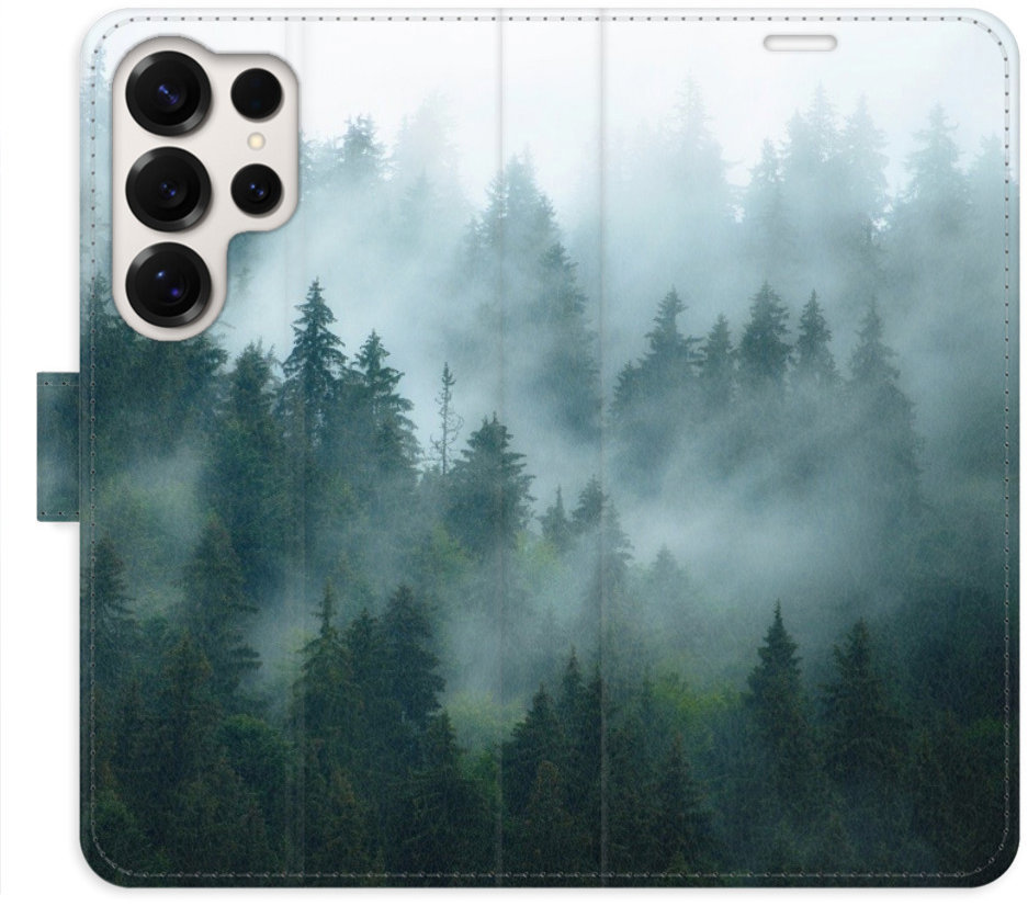 iSaprio Flip puzdro Dark Forest pre Samsung Galaxy S25 Ultra