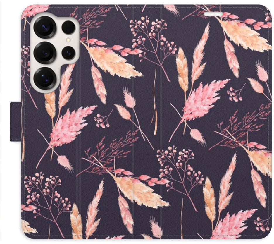 iSaprio Flip puzdro Ornamental Flowers 02 pre Samsung Galaxy S25 Ultra