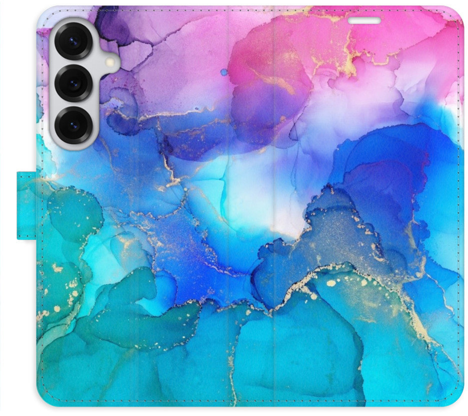 iSaprio Flip puzdro BluePink Paint pre Samsung Galaxy S25+