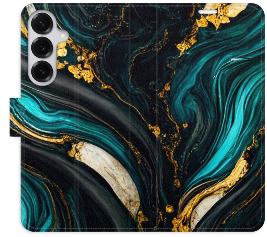 iSaprio Flip puzdro Dark Paint pre Samsung Galaxy S25+