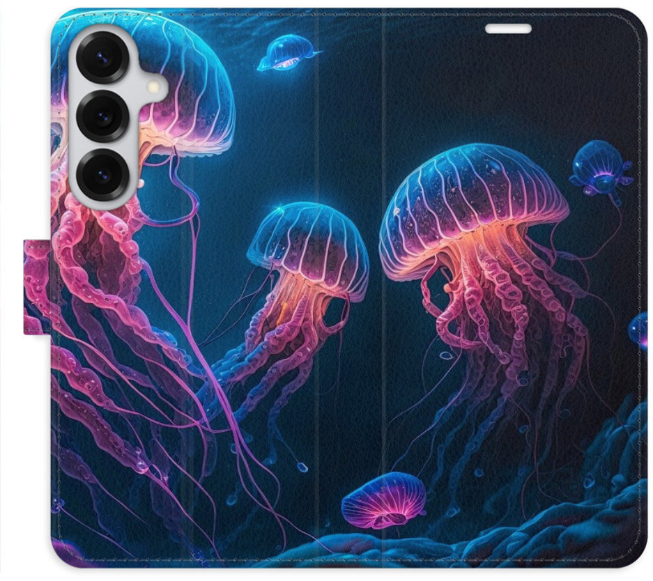 iSaprio Flip puzdro Jellyfish pre Samsung Galaxy S25+