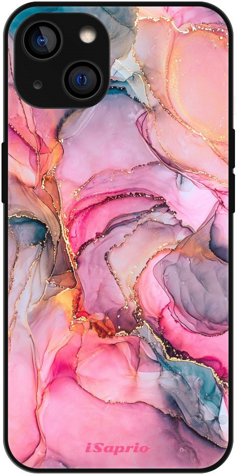 iSaprio Lesklé puzdro Golden Pastel – iPhone 14