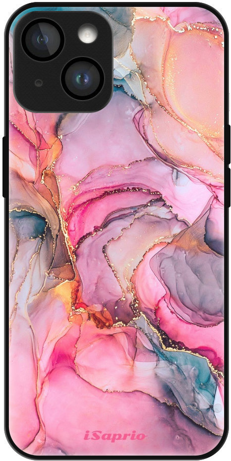iSaprio Lesklé puzdro Golden Pastel – iPhone 15