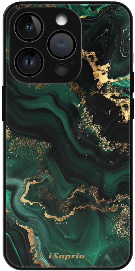 iSaprio Lesklé puzdro Emerald – iPhone 15 Pro