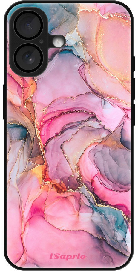 iSaprio Lesklé puzdro Golden Pastel – iPhone 16