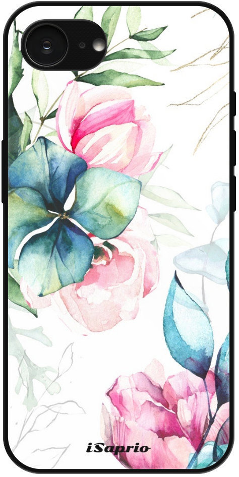 iSaprio Lesklé puzdro Flower Art 01 – iPhone 16e