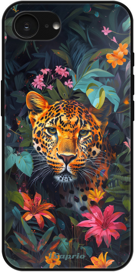iSaprio Lesklé puzdro Flower Jaguar – iPhone 16e
