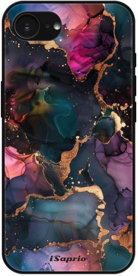 iSaprio Lesklé puzdro Dark Marble 10 – iPhone 16e