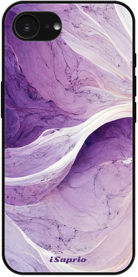 iSaprio Lesklé puzdro Purple Paint 10 – iPhone 16e